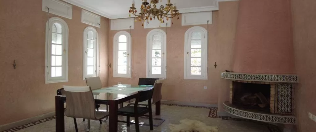 Villa au style arabesque avec jardin à BOUBANA